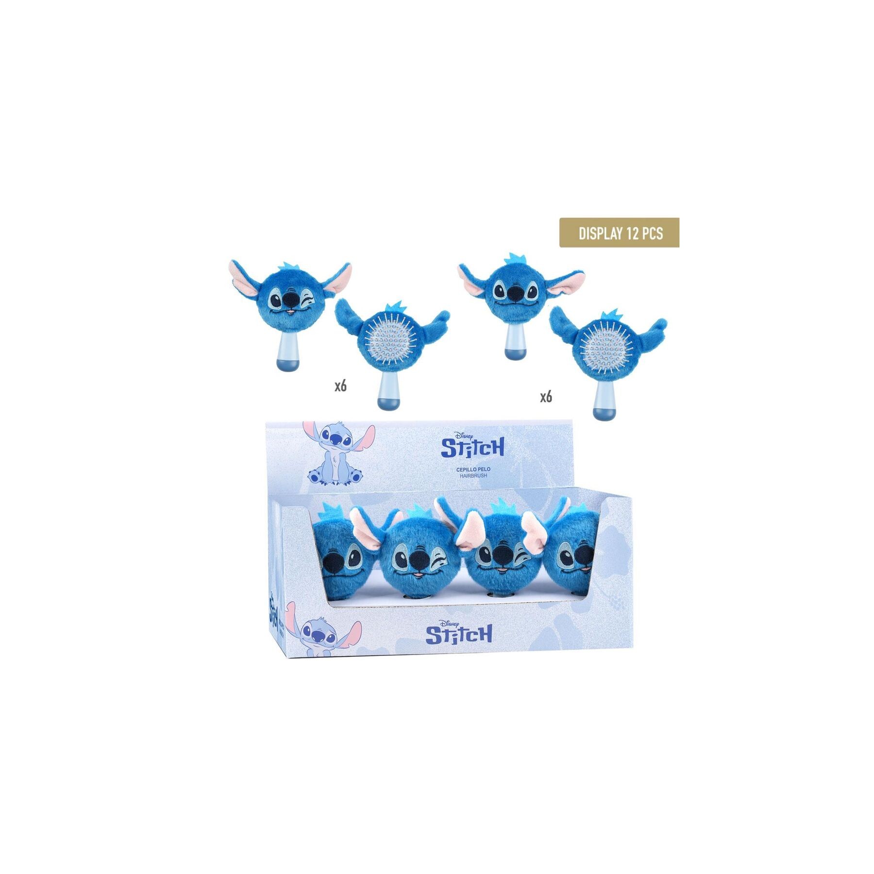 Cepillo pelo Stitch Disney