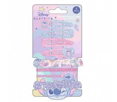 Blister accesorios pelo Stitch Disney