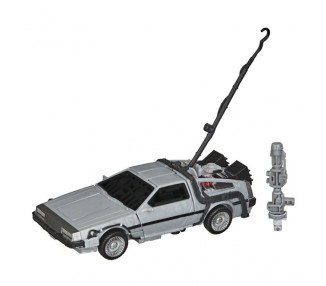 Figura Gigawatt Delorean Regreso al Futuro Transformers 14cm