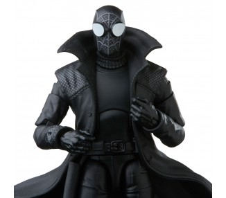 Set 2 figuras Spiderman Noir y Spider Ham Spiderman Into the Spider-Verse Marvel Legends 15cm