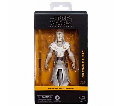 Figura Jedi Temple Guard Las Guerras Clon Star Wars 15cm