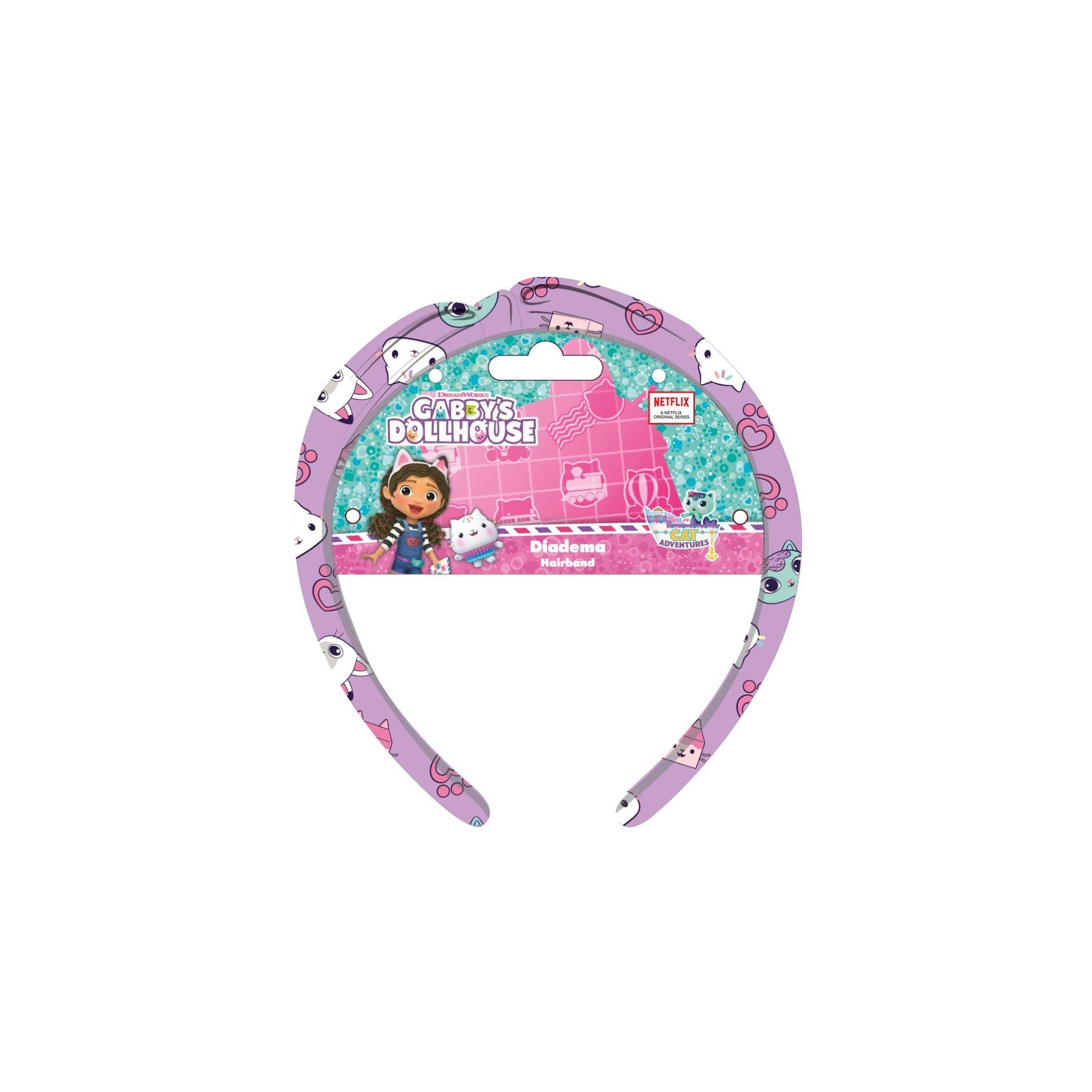 Diadema pelo La Casa de Muñecas de Gabby