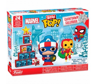 Calendario adviento Bitty POP Marvel