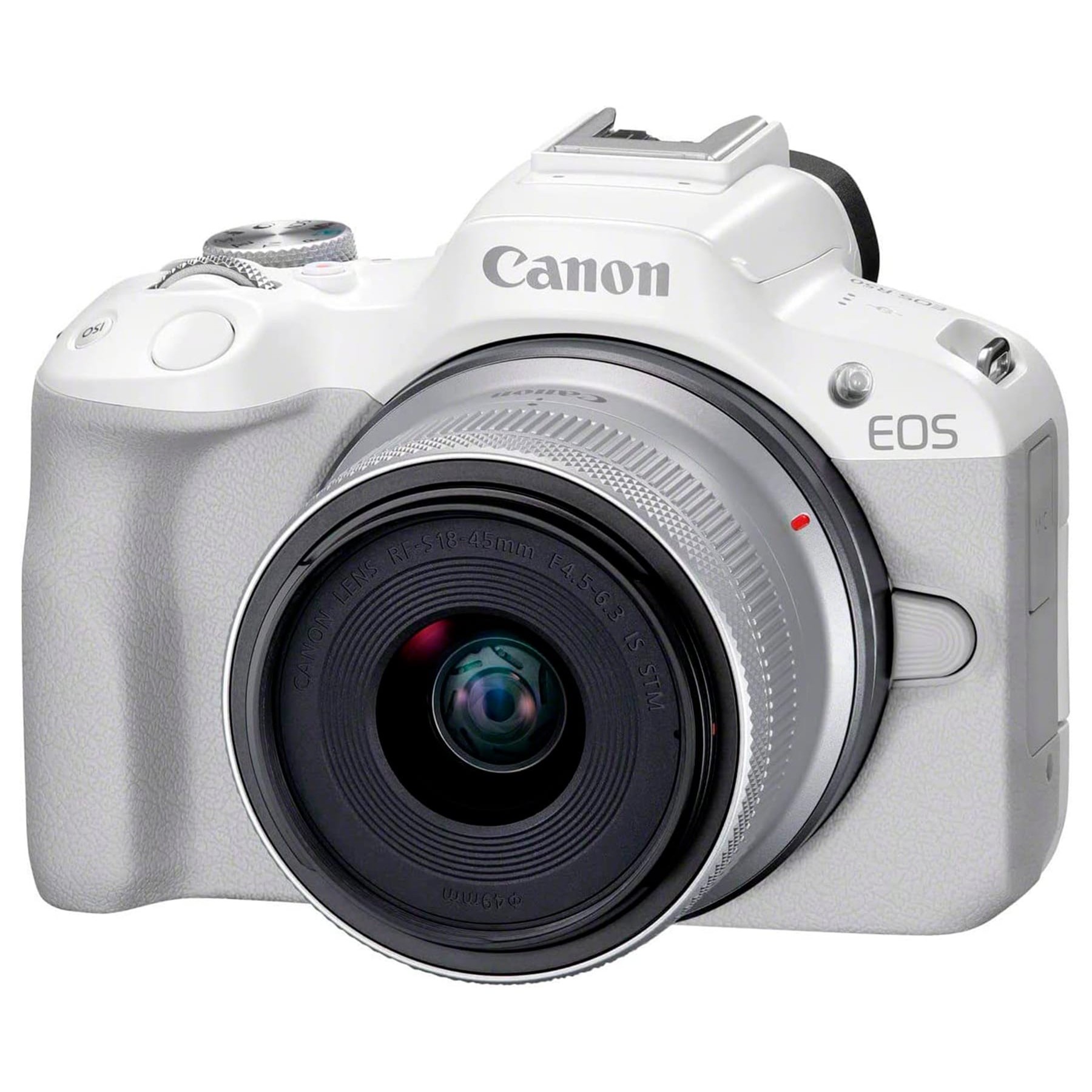 Canon Eos R50 White + Objetivo Canon Rf-S 18-45Mm Is Stm / C