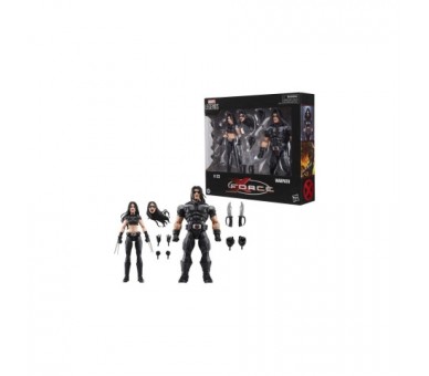Blister 2 Figuras X-23 & Warpath X-Force Marvel Legends 15Cm