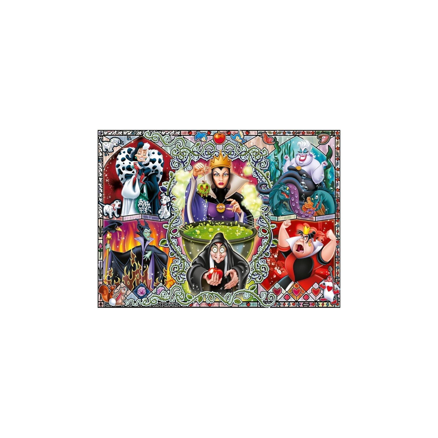 Puzzle Villanas Disney 1000Pzs
