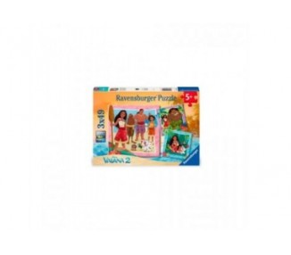 Puzzle Vaiana 2 Disney 3X49Pzs
