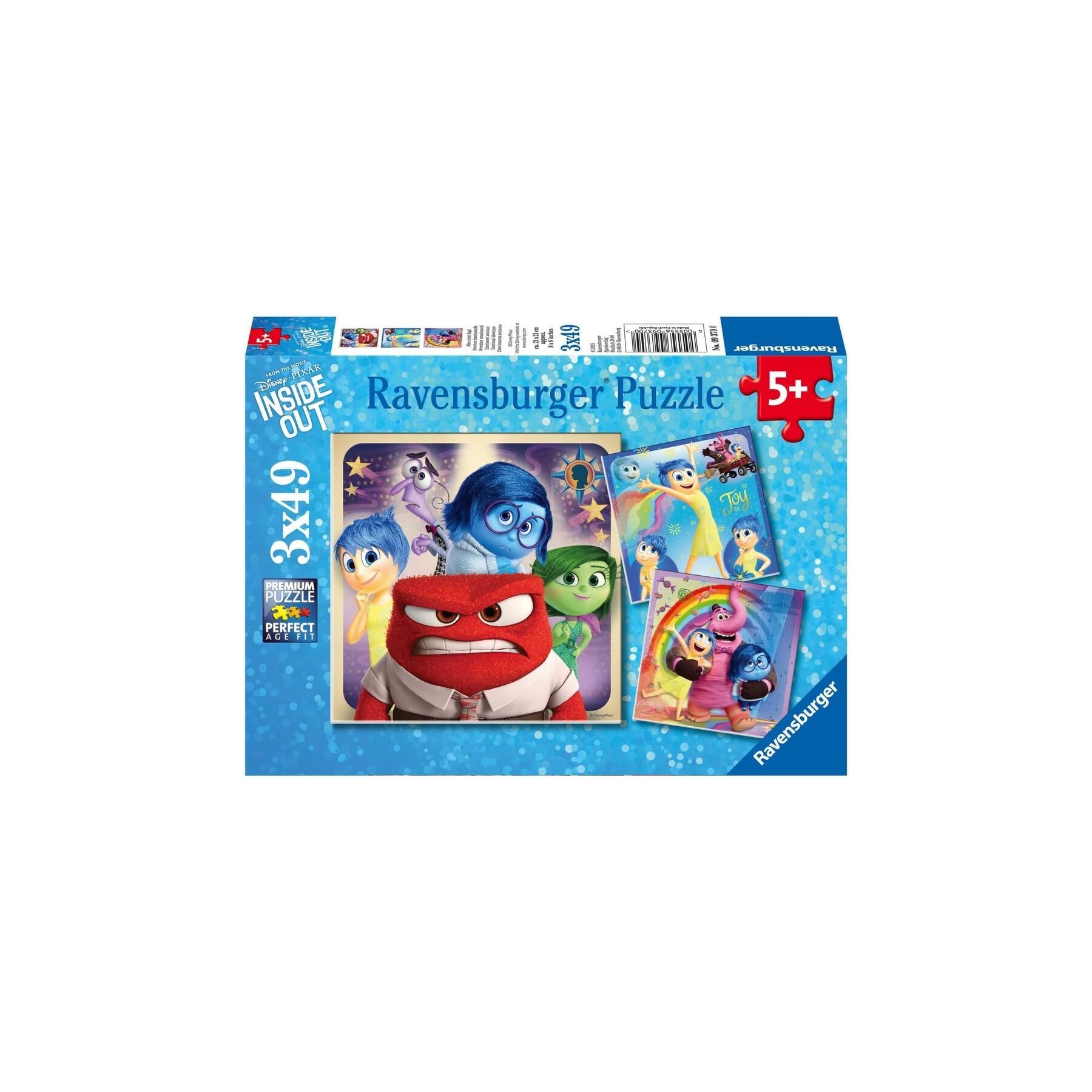 Puzzle Del Reves Disney Pixar 3X49Pzs