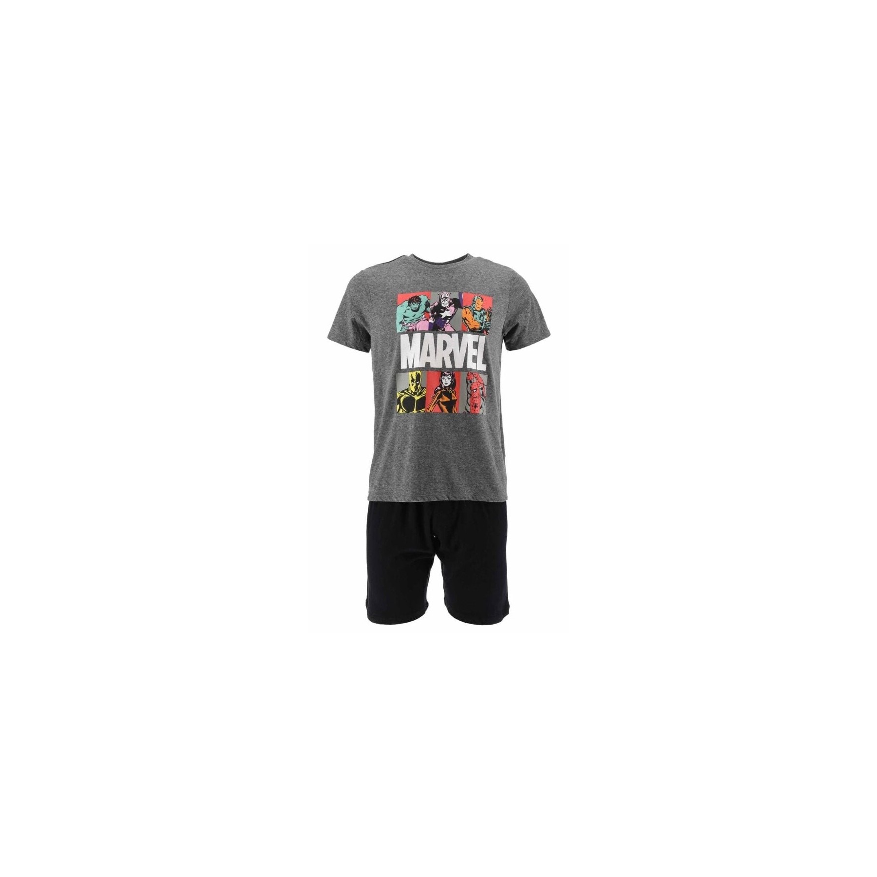 Pijama Marvel Comics Gris Talla L
