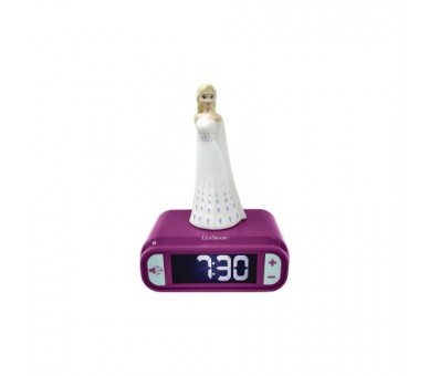 Despertador Digital Luz Nocturna Elsa Frozen Disney