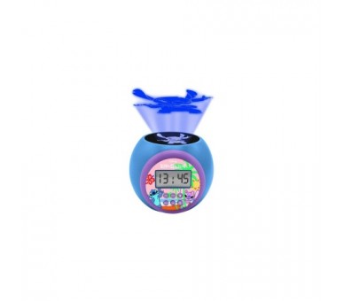 Reloj Alarma Proyector Stitch Disney