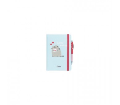 Cuaderno A5 Premium + Boligrafo Proyector Purrfect Love Push