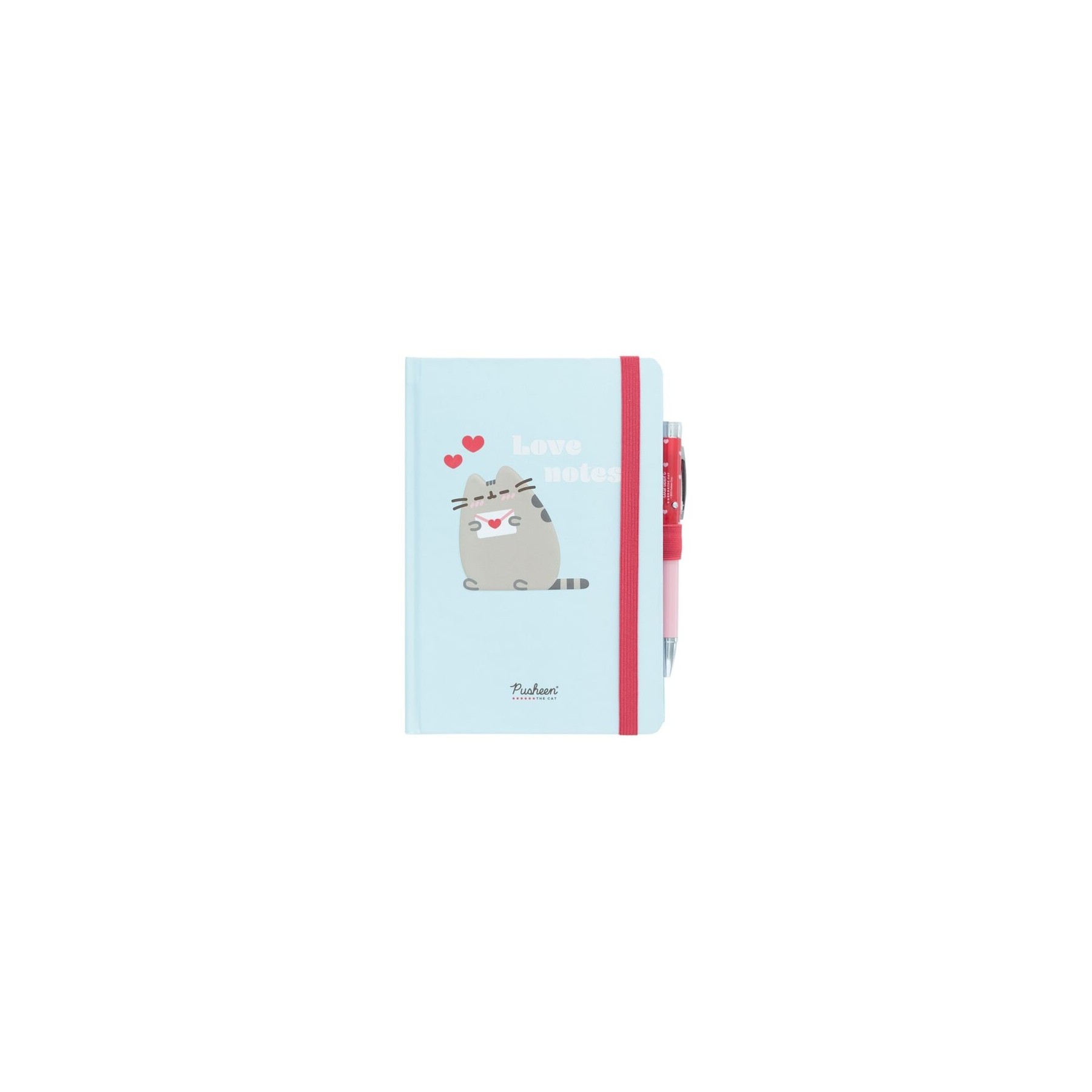 Cuaderno A5 Premium + Boligrafo Proyector Purrfect Love Push