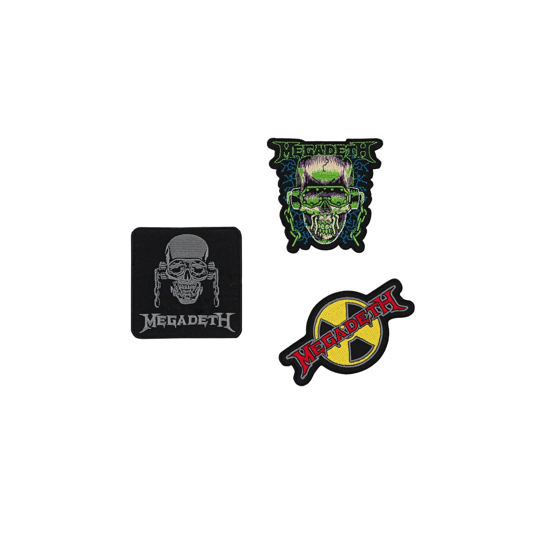 Set 3 Parches Megadeth