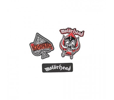 Set 3 Parches Motorhead
