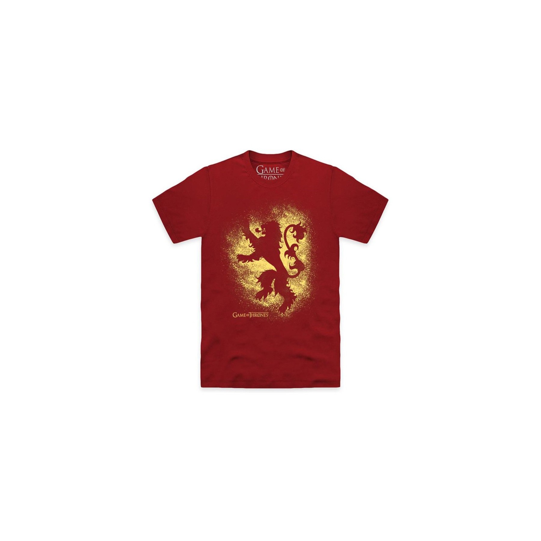 Juego De Tronos - Camiseta Lannister Lion Talla 2Xl