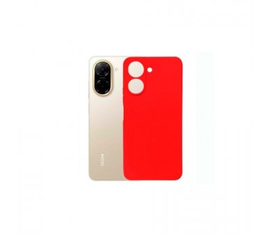 Jc Funda Trasera De Silicona Roja / Xiaomi Redmi A5
