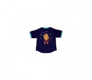 Camiseta Deportiva Scooby-Doo Brilla En La Oscuridad Talla S