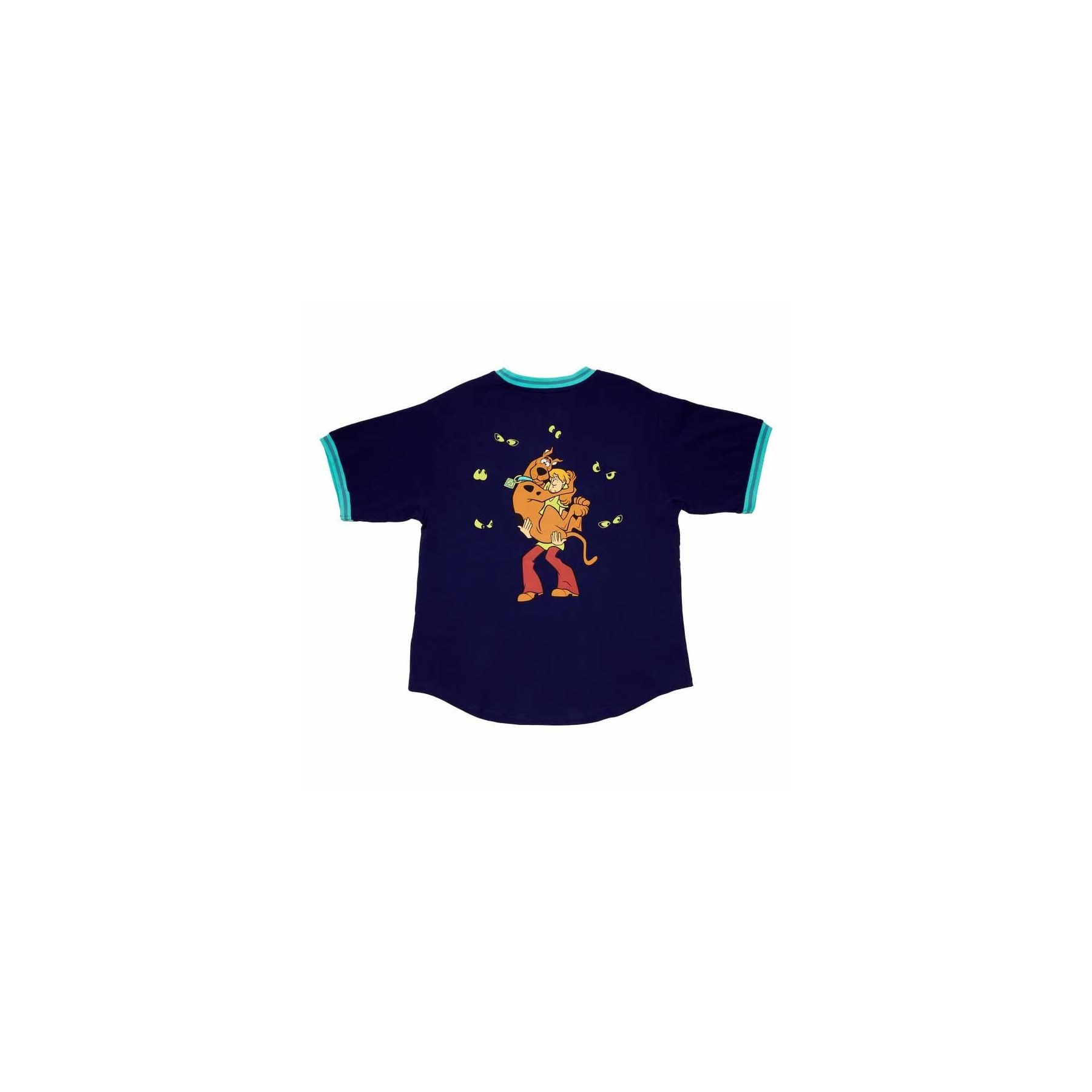 Camiseta Deportiva Scooby-Doo Brilla En La Oscuridad Talla S