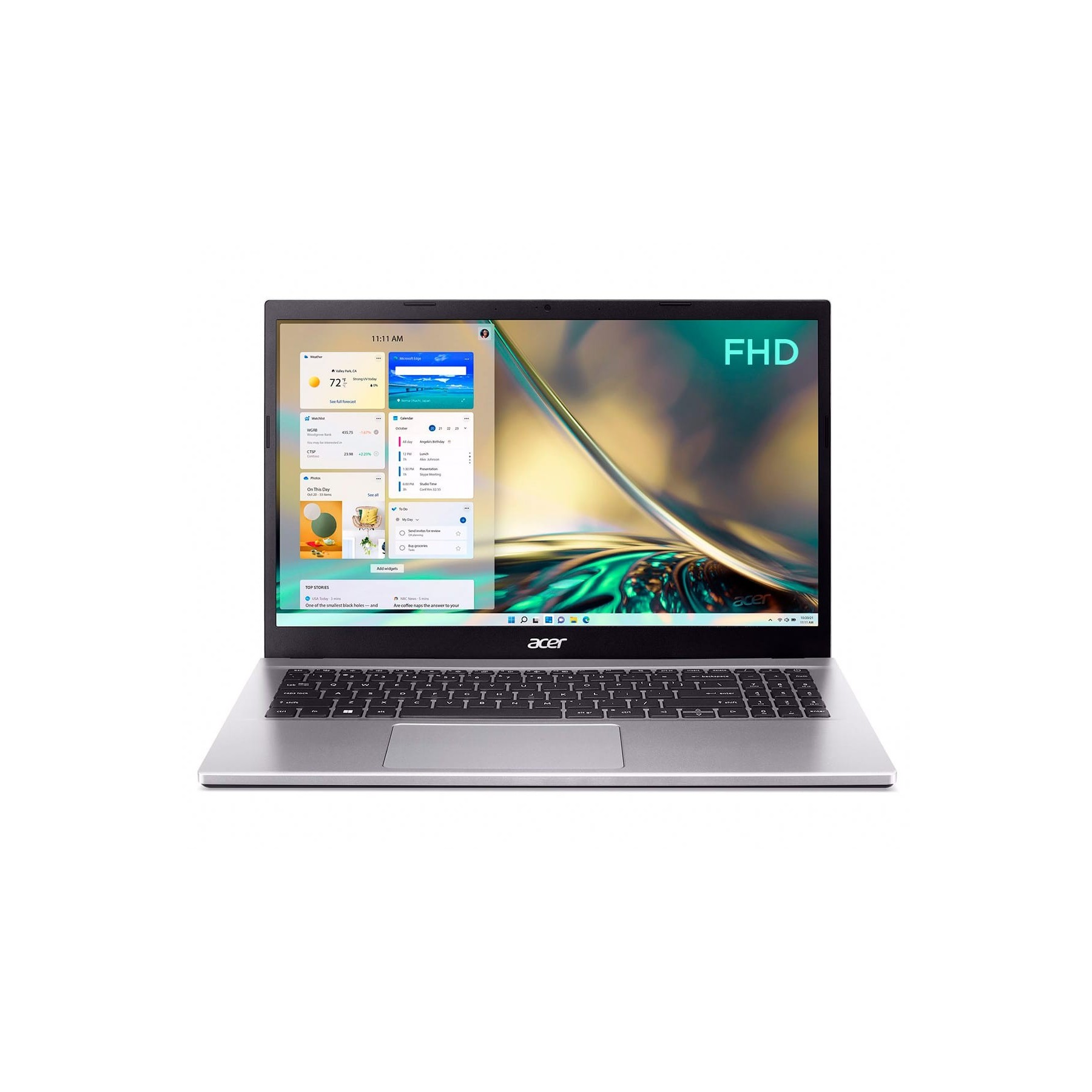 Acer Aspire 3 Pure Silver / 15.6" Full Hd / Intel® Core I7