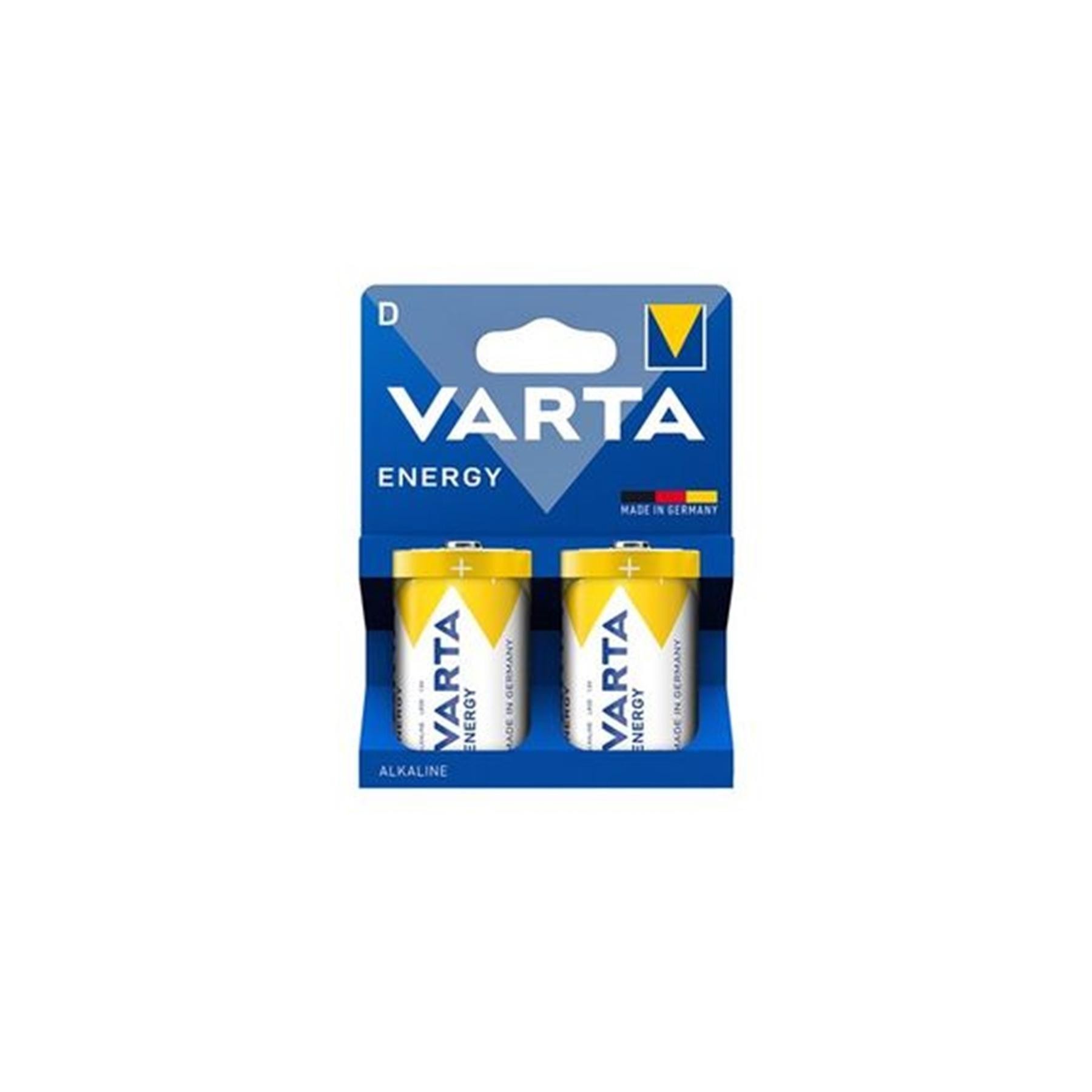 Blister Pilas Varta Alcalinas Energy Lr20 D -  2 Pilas