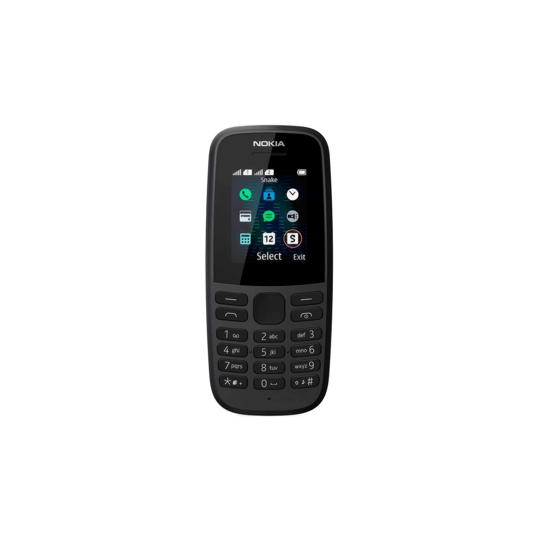 Nokia 105 Ds Black / Móvil 1.77"