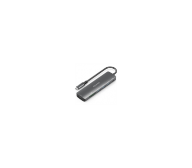 Docking Usb Tipo-C Aisens Asuc-7P025-Gr/ 1Xhdmi/ 3Xusb/ 1Xus