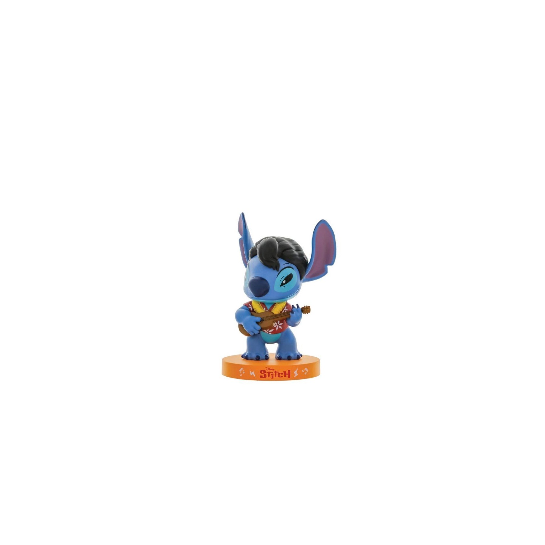 Figura Decorativa Stitch Vestido De Elvis Con Camisa Hawaian