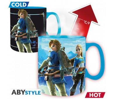 The Legend of Zelda Tazza 460ml Heat Change: Breath the Wild