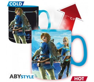 The Legend of Zelda Tazza 460ml Heat Change: Breath the Wild