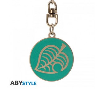 Animal Crossing Portachiavi: Leaf Logo 5cm