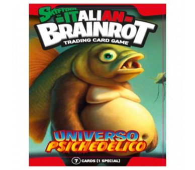 Box 24 Buste da 7 Carte Skifidol Italian Brainrot Un.Psic
