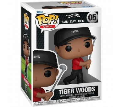 Figura POP Golf Sun Day Red Tiger Woods