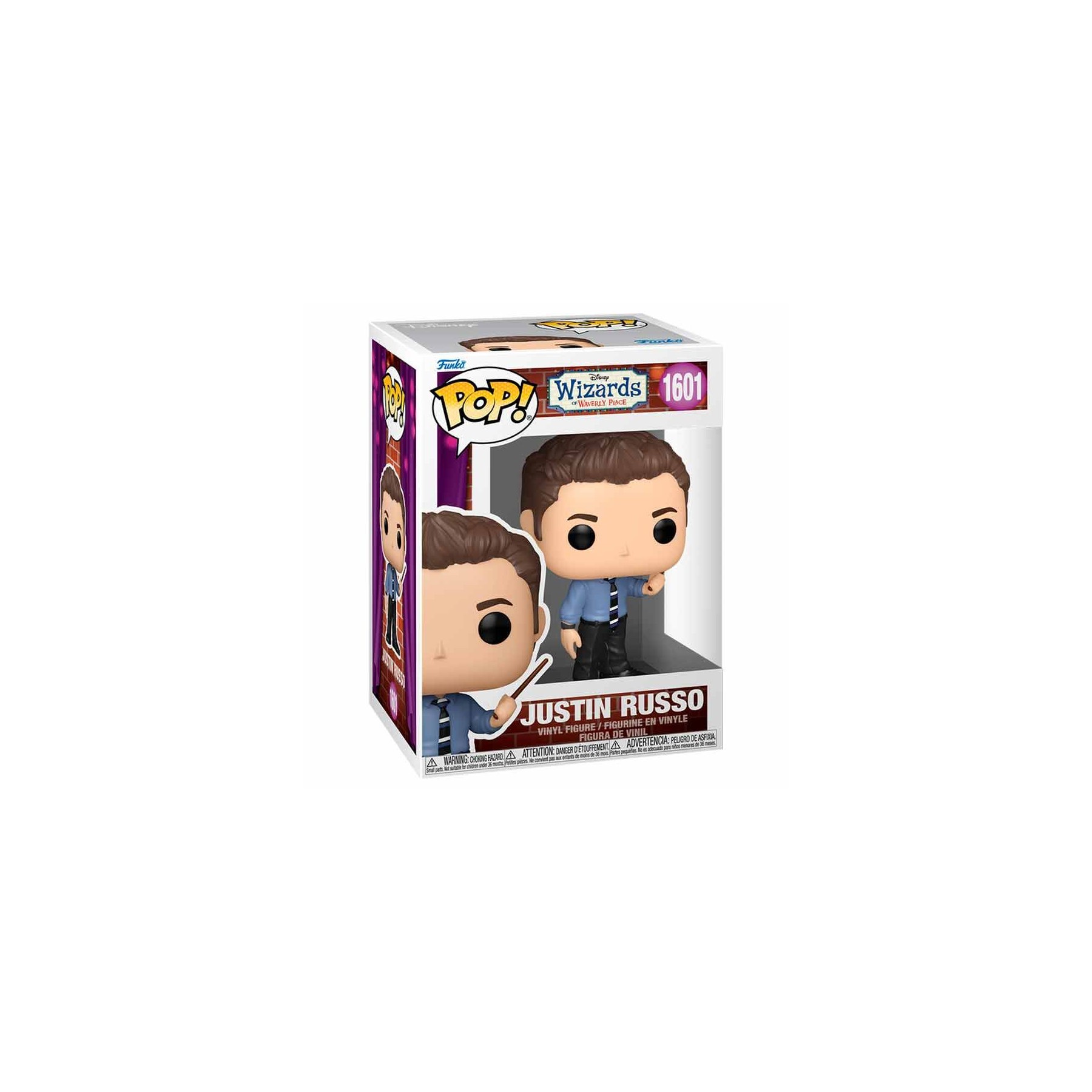 Figura POP Disney Wizards of Waverly Place Justin Russo