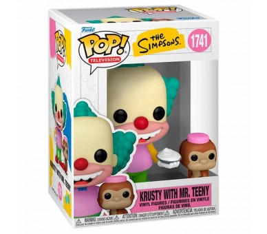Figura POP Los Simpsons Krusty with Mr. Teeny