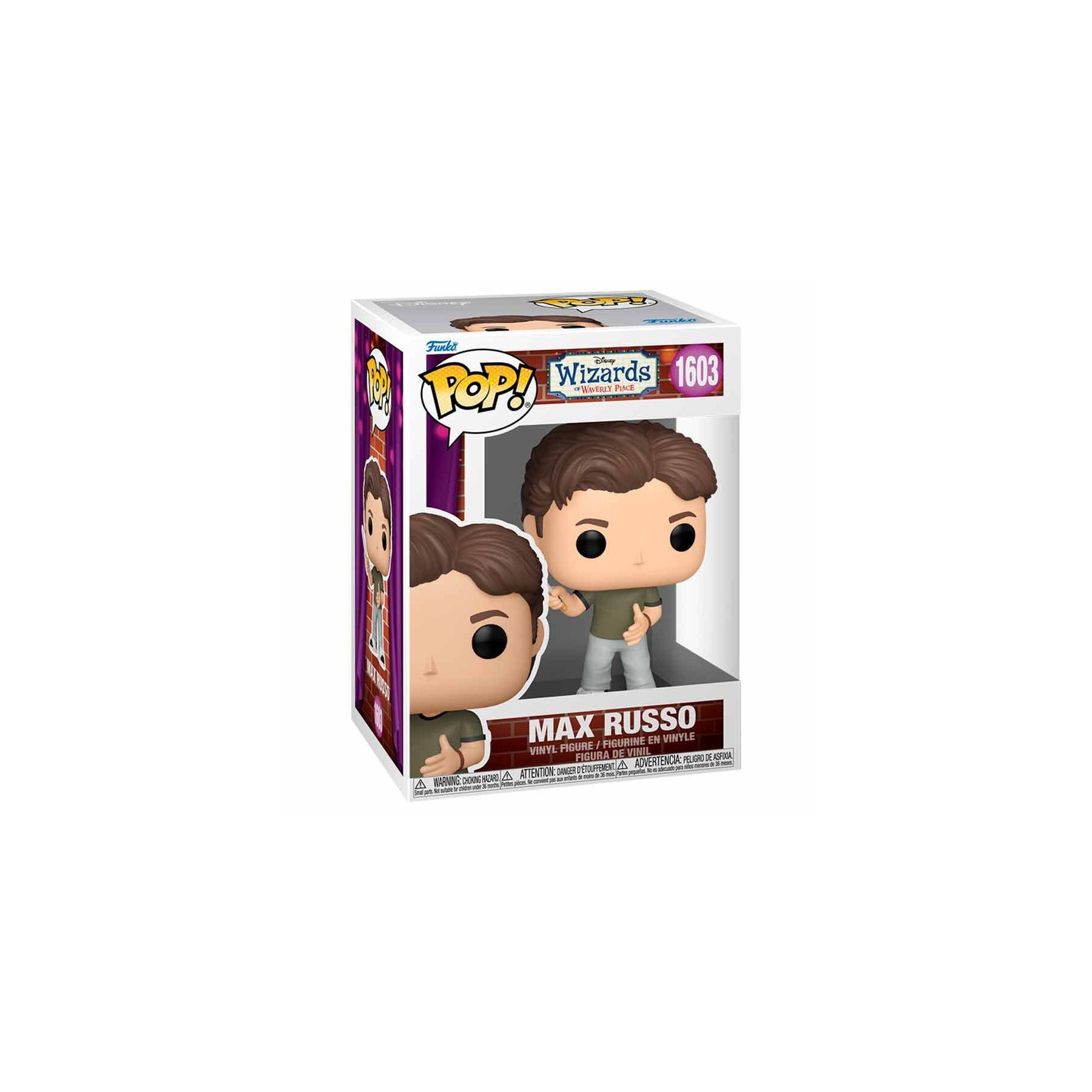 Figura POP Disney Wizards of Waverly Place Max Russo