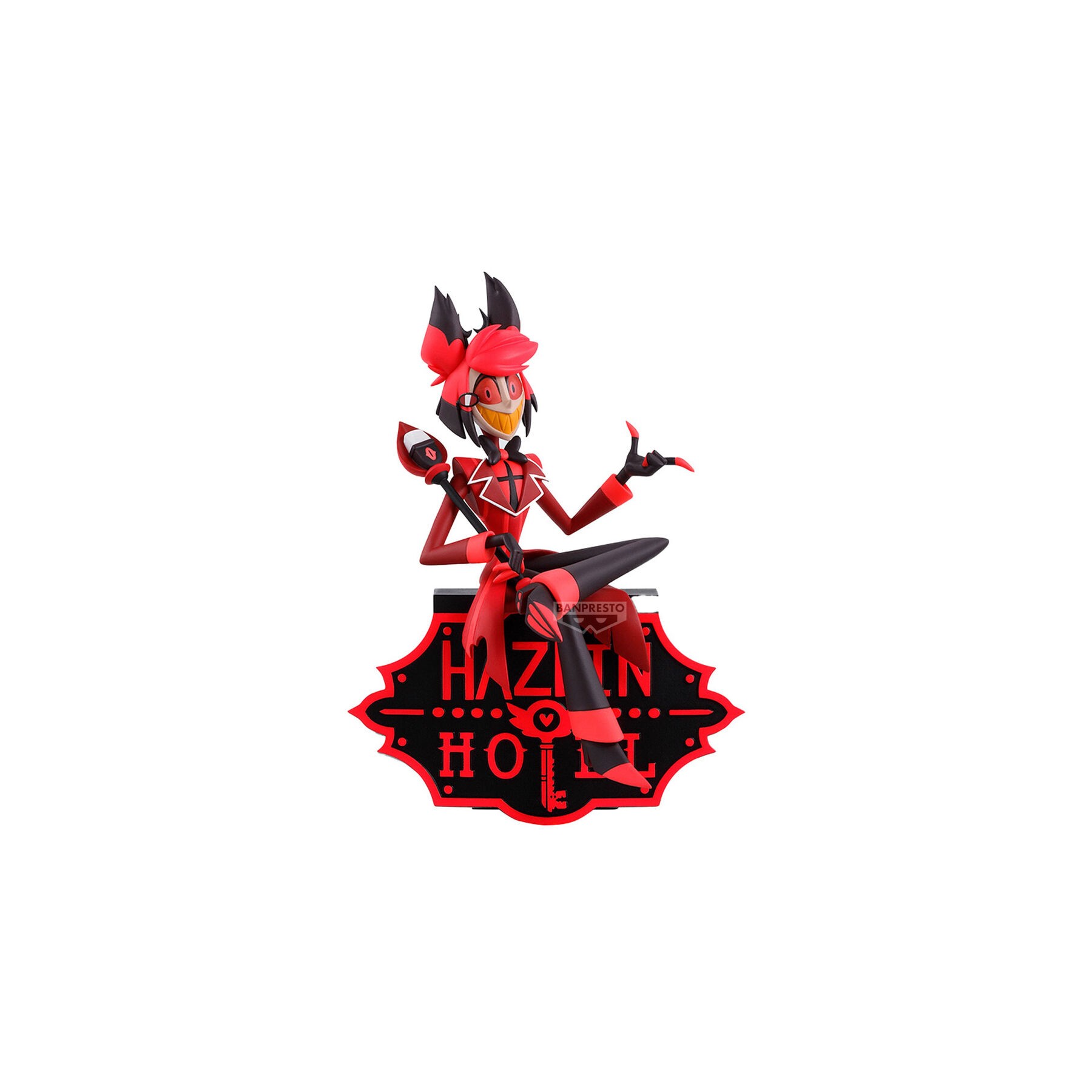 Figura Alastor ver.A Monitor Top Hazbin Hotel 17cm