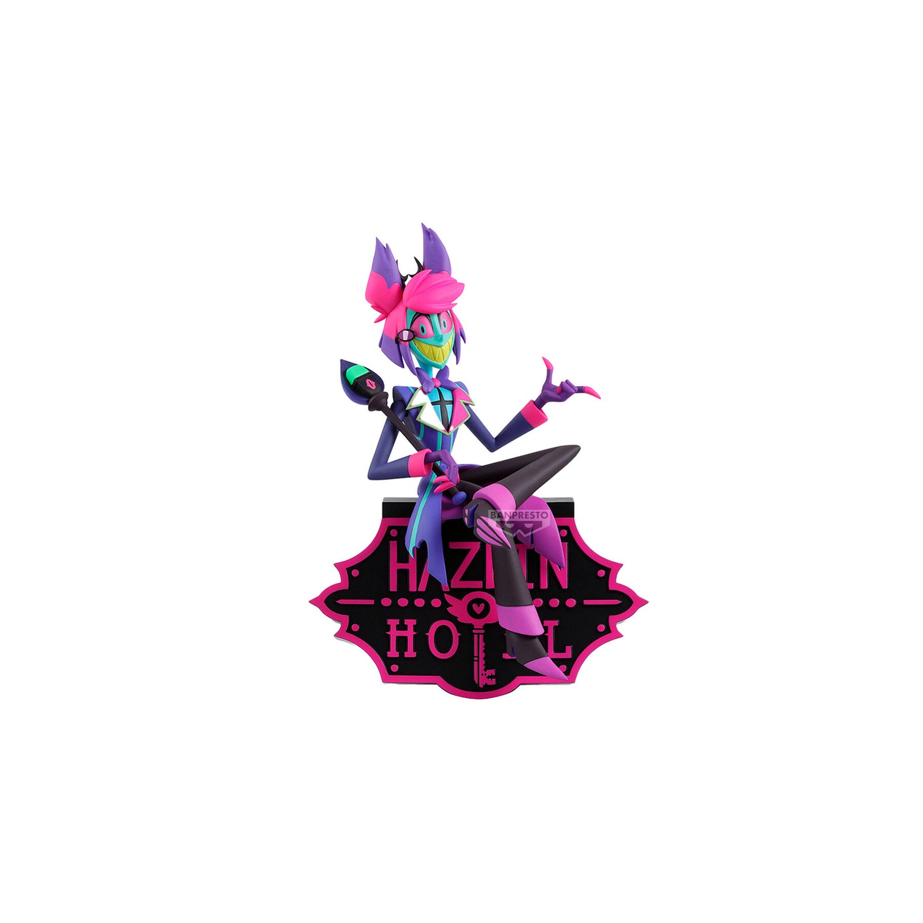 Figura Alastor ver.B Monitor Top Hazbin Hotel 17cm