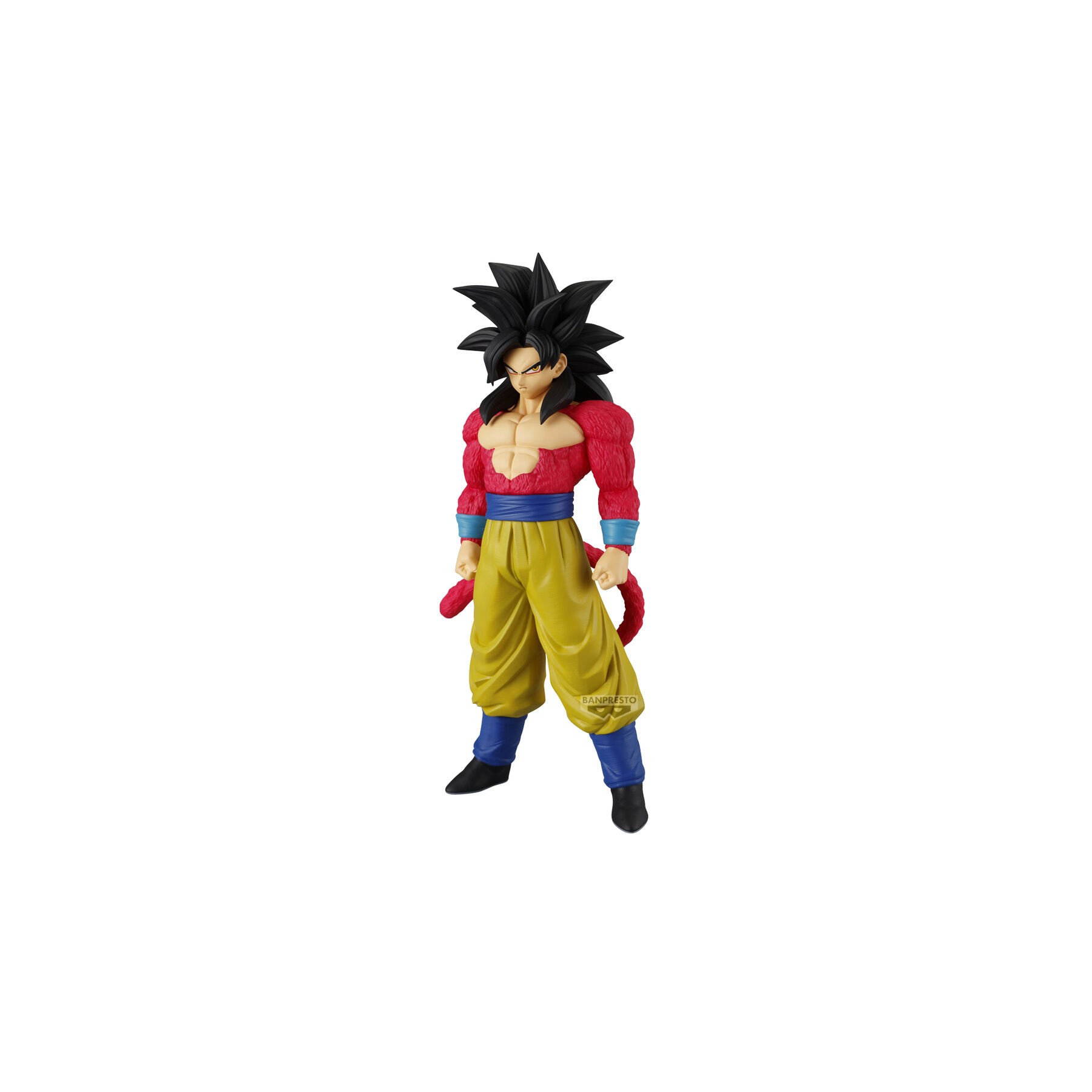 Figura Son Goku Solid Edge Works Super Saiyan 4 Dragon Ball GT 21cm