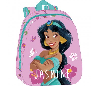 Mochila 3D Jasmine Aladdin Disney 33cm