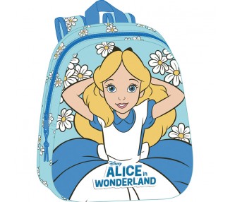 Mochila 3D Alicia en el Pais de las Maravillas Disney 33cm