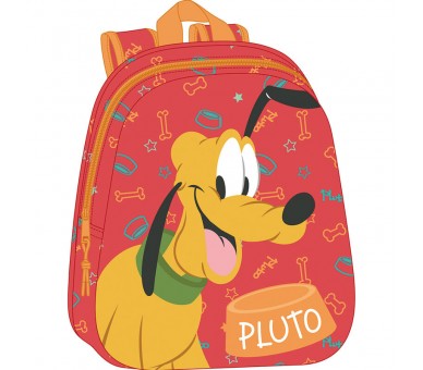 Mochila 3D Pluto Disney 33cm