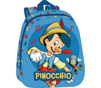 Mochila 3D Pinocho Disney 33cm