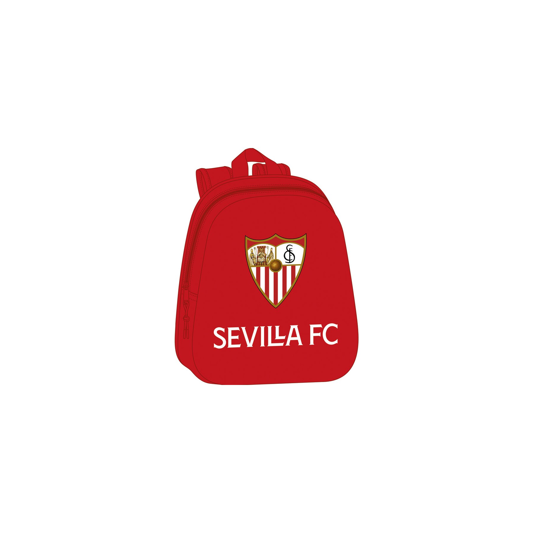 Mochila 3D Sevilla F.C 33cm