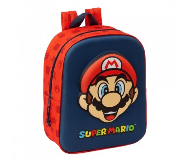 Mochila 3D Super Mario Bros 27cm