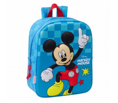 Mochila 3D Mickey Disney 27cm