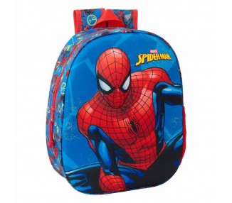 Mochila 3D Spiderman Disney 33cm