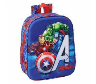 Mochila 3D Los Vengadores Avengers Marvel 27cm