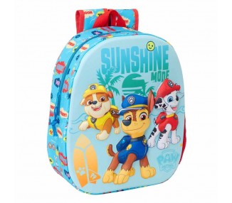 Mochila 3D Patrulla Canina Paw Patrol 33cm