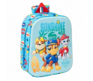 Mochila 3D Patrulla Canina Paw Patrol 27cm